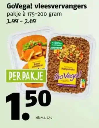 Poiesz GoVega! vleesvervangers aanbieding