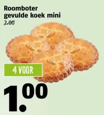 Poiesz Roomboter gevulde koek mini aanbieding