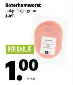 Poiesz Boterhamworst aanbieding