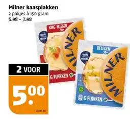 Poiesz Milner kaasplakken aanbieding