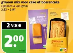 Poiesz G'woon mix voor cake of boerencake aanbieding
