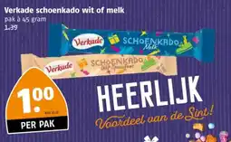 Poiesz Verkade schoenkado wit of melk aanbieding