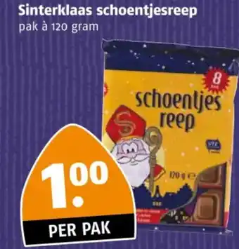 Poiesz Sinterklaas schoentjesreep aanbieding