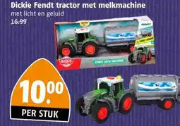Poiesz Dickie Fendt tractor met melkmachine aanbieding