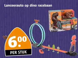 Poiesz Lanceerauto op dino racebaan aanbieding