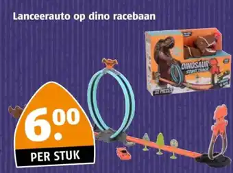 Poiesz Lanceerauto op dino racebaan aanbieding