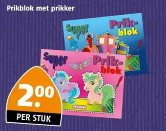 Poiesz Prikblok met prikker aanbieding