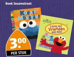 Poiesz Boek Sesamstraat aanbieding