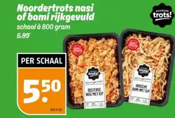 Poiesz Noordertrots nasi of bami rijkgevuld aanbieding