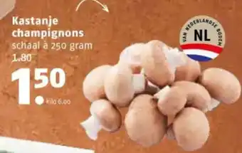 Poiesz Kastanje champignons aanbieding