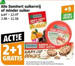 Poiesz Alle Damhert suikervrij aanbieding