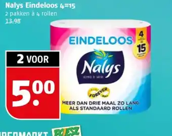Poiesz Nalys Eindeloos 4=15 aanbieding