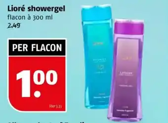 Poiesz Lioré showergel aanbieding
