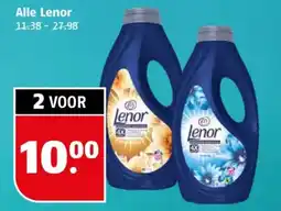 Poiesz Alle Lenor aanbieding