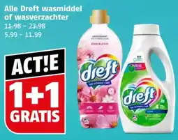Poiesz Alle Dreft wasmiddel of wasverzachter aanbieding