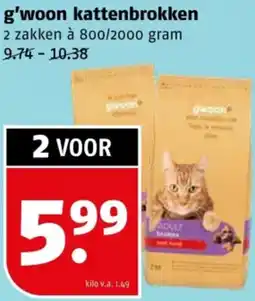 Poiesz g'woon kattenbrokken aanbieding