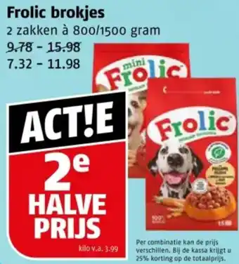 Poiesz Frolic brokjes aanbieding