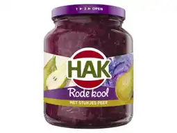 Hoogvliet Hak Rode kool met stukjes peer & kaneel aanbieding