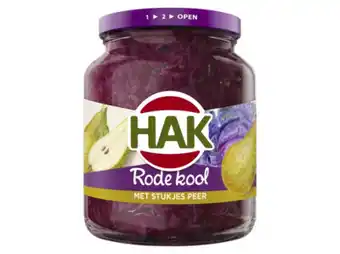 Hoogvliet Hak Rode kool met stukjes peer & kaneel aanbieding