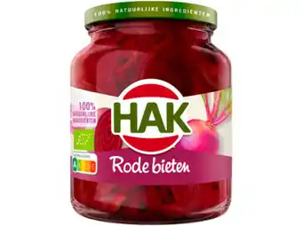 Hoogvliet Hak Rode bieten schijven zoetzuur aanbieding