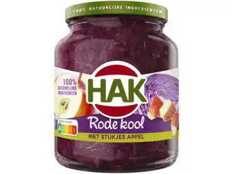Hoogvliet Hak Rode kool met stukjes appel aanbieding