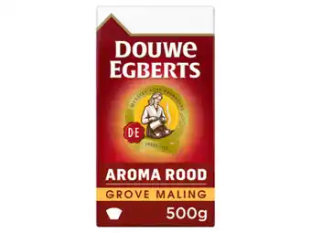 Hoogvliet Douwe Egberts Aroma rood grove maling filterkoffie aanbieding