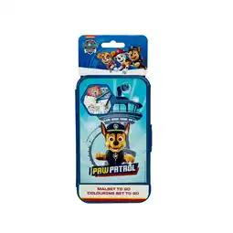 Top1Toys PAW PATROL COLORING SET TO GO aanbieding