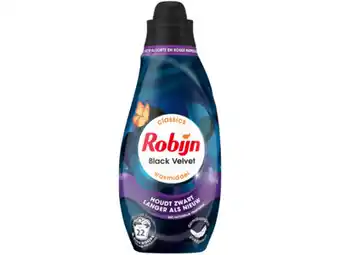 Hoogvliet Robijn Wasmiddel klein & krachtig black velvet aanbieding