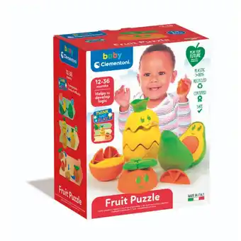 Top1Toys Baby Stapel Fruit Set Clementoni aanbieding