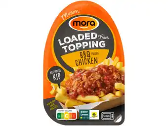 Hoogvliet Mora Loaded fries bbq pulled chicken aanbieding