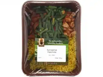 Hoogvliet Warung Surinaamse kipschotel aanbieding