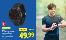 Lidl Crivit Sporthorloge met GPS aanbieding
