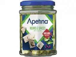 Hoogvliet Apetina Witte kaasblokjes in olie met kruiden aanbieding