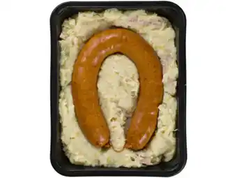 Hoogvliet Hoogvliet Stamppot zuurkool met rookworst aanbieding