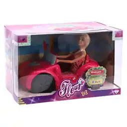 Top1Toys Fleur Auto met Pop aanbieding