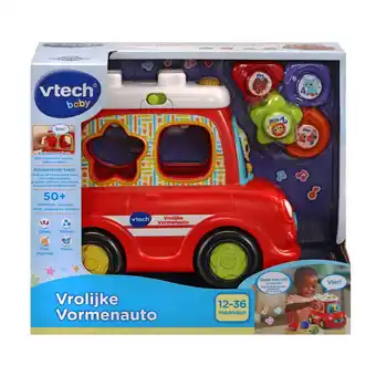 Top1Toys Vtech Baby Vrolijke Vormenauto aanbieding