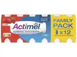 Hoogvliet Actimel Drinkyoghurt Aardbei aanbieding