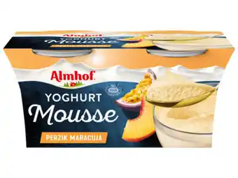 Hoogvliet Almhof Yoghurtmousse perzik aanbieding