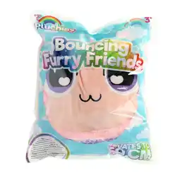 Top1Toys Pluchiez bal bouncing furry 50 cm assorti aanbieding