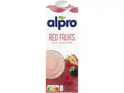 Hoogvliet Alpro Sojadrink Rode Vruchten Houdbaar aanbieding