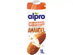 Hoogvliet Alpro Amandeldrink Zonder Suikers Houdbaar aanbieding