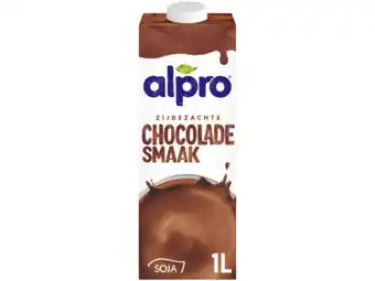 Hoogvliet Alpro Sojadrink Chocolade Smaak Houdbaar aanbieding