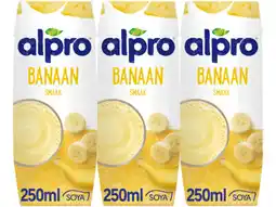 Hoogvliet Alpro Sojadrink Banaan Houdbaar aanbieding
