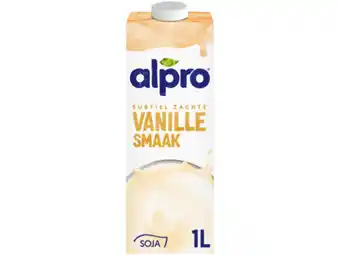 Hoogvliet Alpro Sojadrink Vanille Houdbaar aanbieding