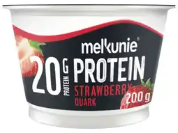 Hoogvliet Melkunie Protein aardbei kwark aanbieding