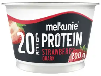 Hoogvliet Melkunie Protein aardbei kwark aanbieding