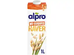 Hoogvliet Alpro Haverdrink Zonder Suikers Houdbaar aanbieding