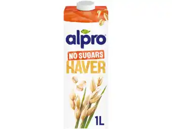 Hoogvliet Alpro Haverdrink Zonder Suikers Houdbaar aanbieding