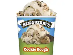 Hoogvliet Ben & Jerry's Cookie dough aanbieding