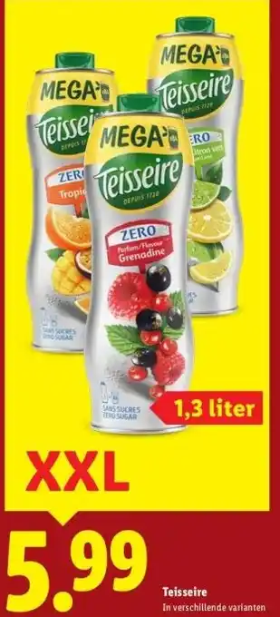 Lidl Teisseire aanbieding